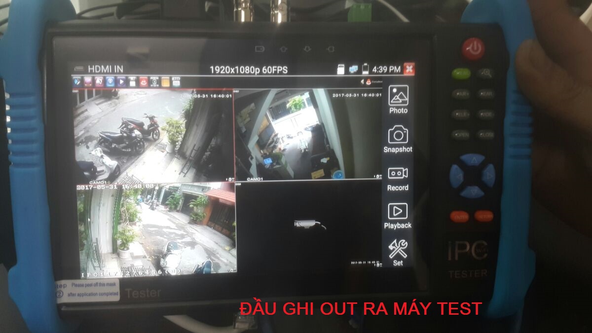 máy test camera cảm ứng