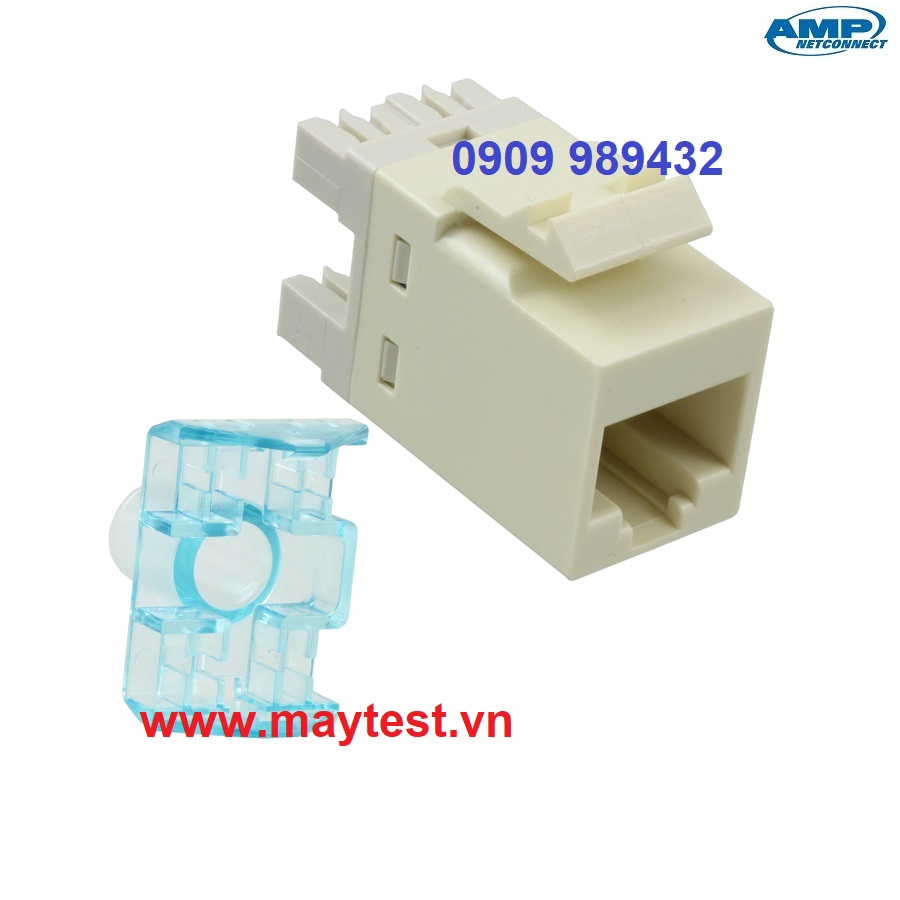 nhân, ổ cắm mạng, modular jack amp/commscope cat5e 1375191-1